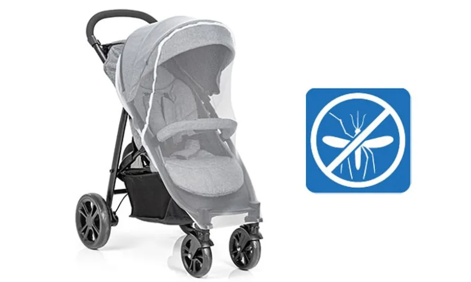 reer BiteSafe Insektenschutz für Kinderwagen, weiß