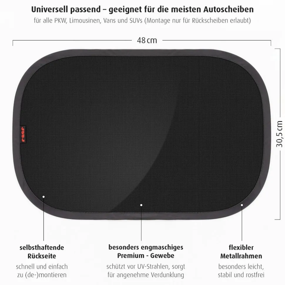 reer TravelKid Sun Pure Auto-Sonnenschutz