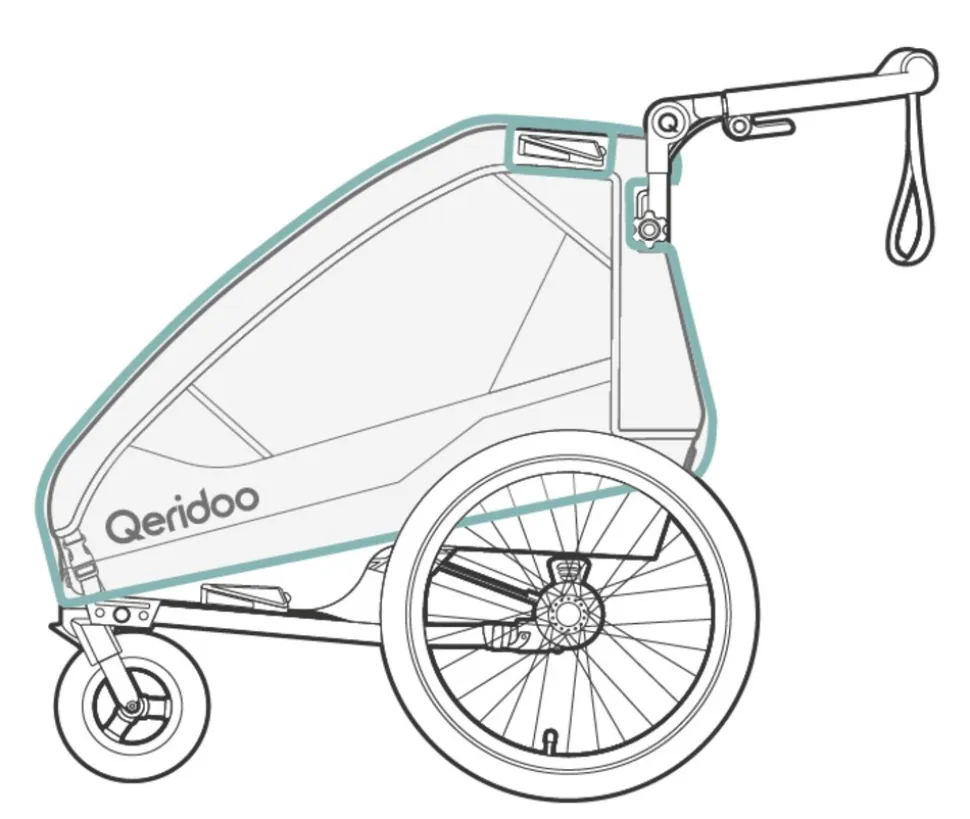Regenschutz QUPA 2 / Sportrex 2