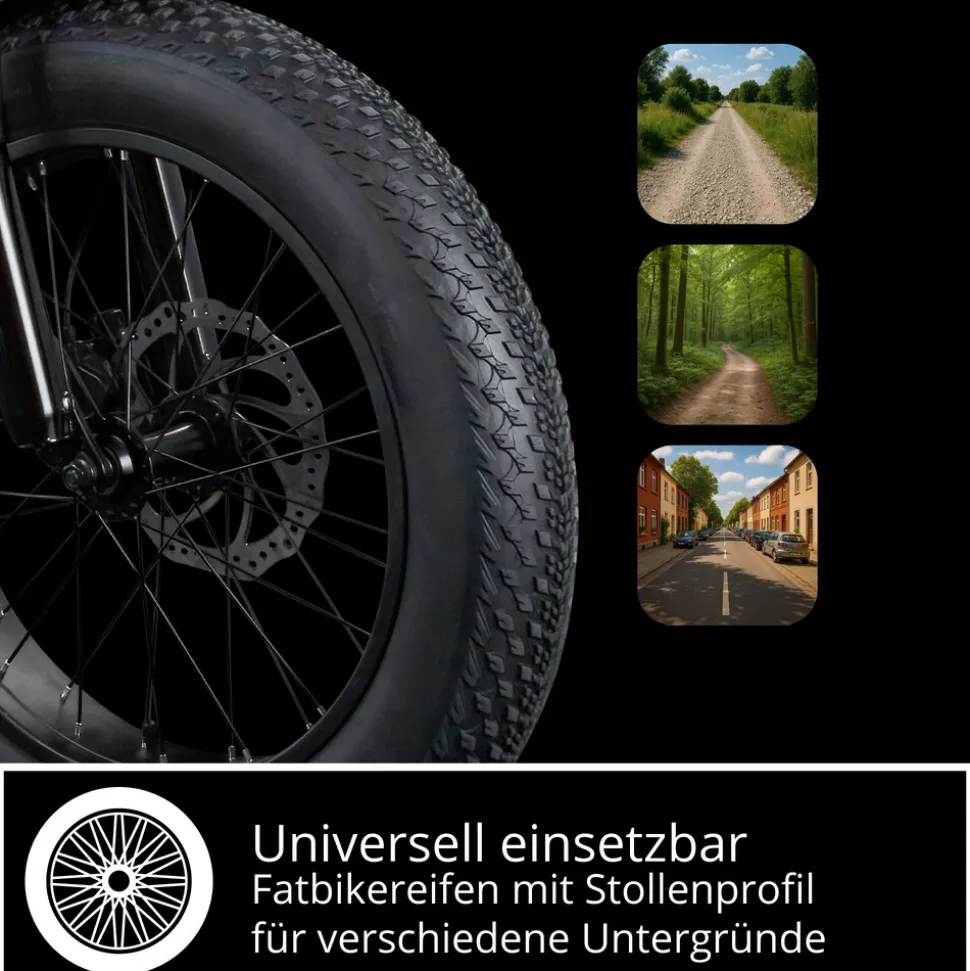 Remington R100 E Bike Elektro Dreirad 20 Zoll Elektrodreirad mit 2 Akkus bis 120 km Pedelec City mit tiefem Einstieg klappbar