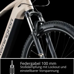 Remington XR01 E Bike Mountainbike 29 Zoll Pedelec 10 Gänge 550 Wh Akku Fahrrad Hardtail MTB