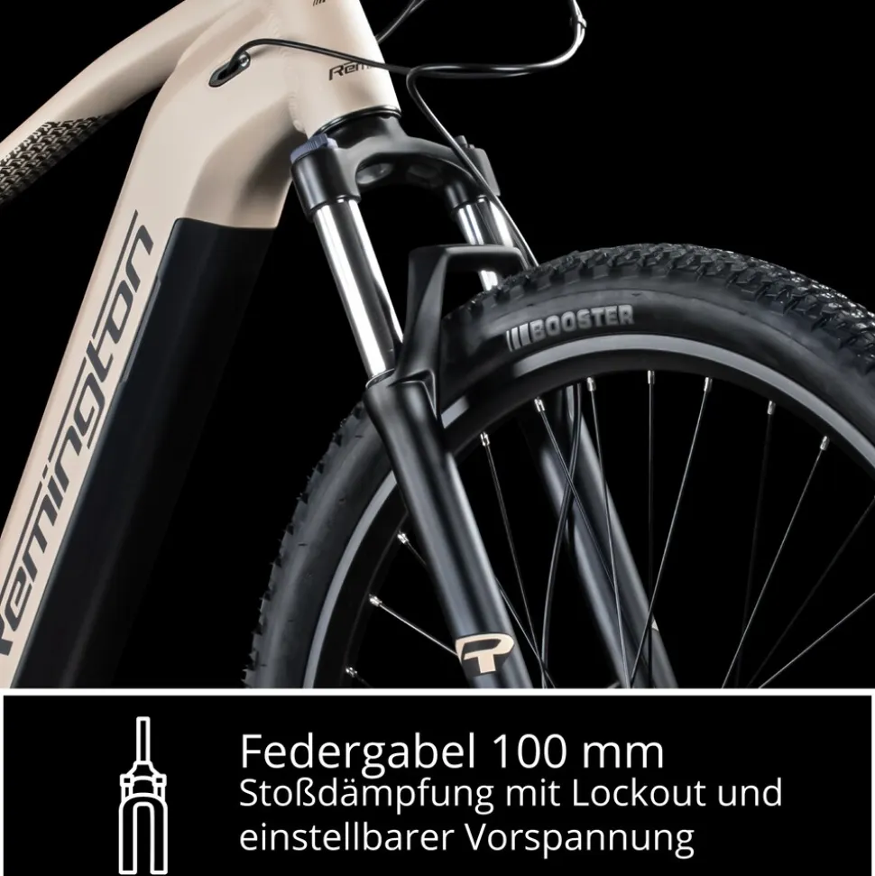 Remington XR01 E Bike Mountainbike 29 Zoll Pedelec 10 Gänge 550 Wh Akku Fahrrad Hardtail MTB