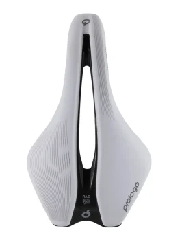 Rennrad-Sattel Dimension R2 Nack, weiß