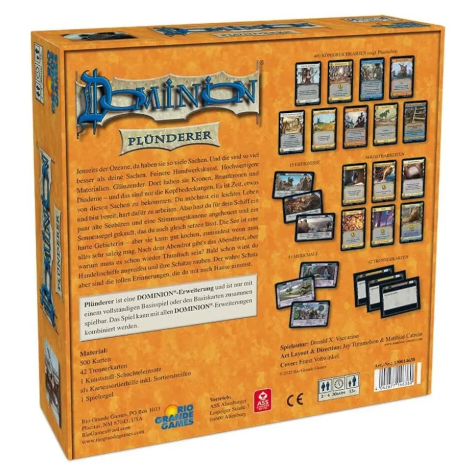 RGG - Dominion - Erweiterung Plünderer Gesellschaftsspiel
