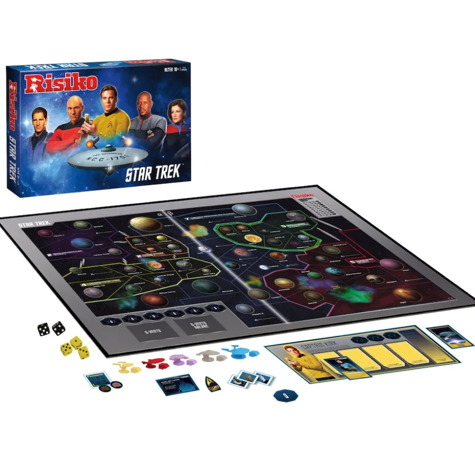 Risiko Star Trek Strategie Spiel Gesellschaftsspiel Brettspiel - streng limitiert - deutsch