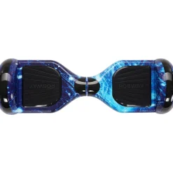 ROBWAY W1 Hoverboard für Erwachsene und Kinder, 6,5 Zoll, Self-Balance, Bluetooth, App, 700 Watt, LEDs (Space Blue 2.0)
