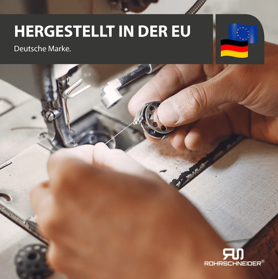 Rohrschneider Tierkissen Gr.3 Posterstoff Türkis + faltbarer Reisenapf