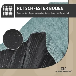 Rohrschneider Tierkissen Gr.3 Posterstoff Türkis + faltbarer Reisenapf