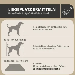 Rohrschneider Tierkissen Gr. 2 Polsterstoff Türkis + faltbarer Reisenapf