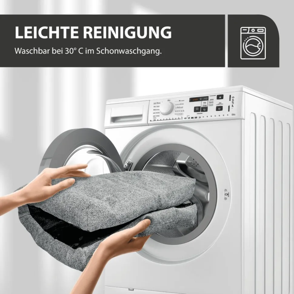 Rohrschneider Tierkissen Gr. 1 Polsterstoff Türkis + faltbarer Reisenapf