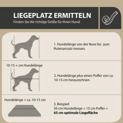 Rohrschneider Tierkissen Gr. 1 Polsterstoff Türkis + faltbarer Reisenapf