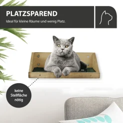 Rohrschneider Wandmulde geflammt+ Stoffeinlage Cord breit taupe