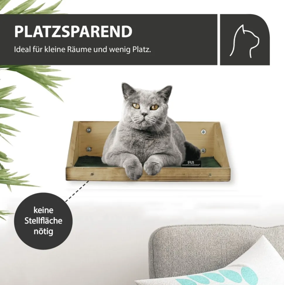 Rohrschneider Wandmulde geflammt+ Stoffeinlage Cord breit taupe