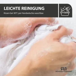 Rohrschneider Wandmulde geflammt+ Stoffeinlage Samt fresh senf