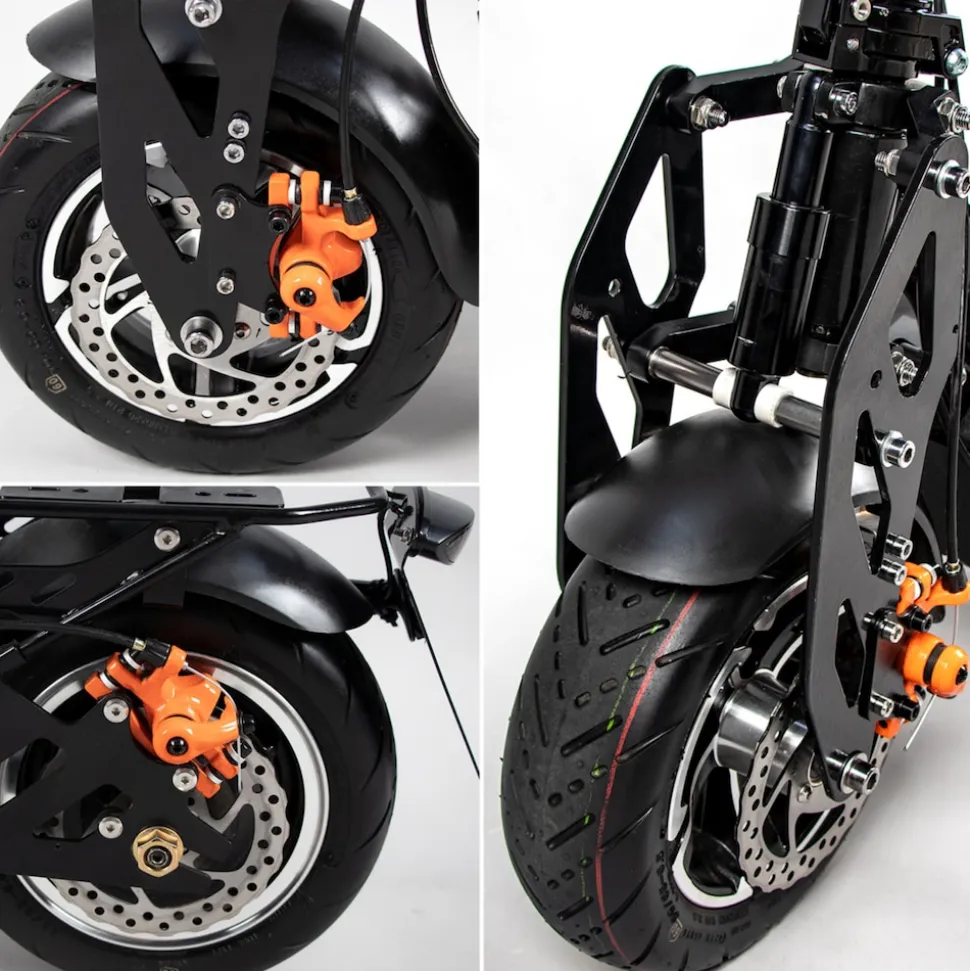 Rolektro, E-Joy Elektro-Scooter 20 Lithium, Schwarz, 36V-20AH Akku, 500 Watt