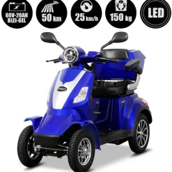 Rolektro E-Quad 25, Blau, 1000 Watt