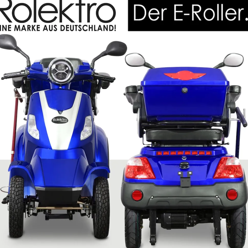 Rolektro E-Quad 25, Blau, 1000 Watt