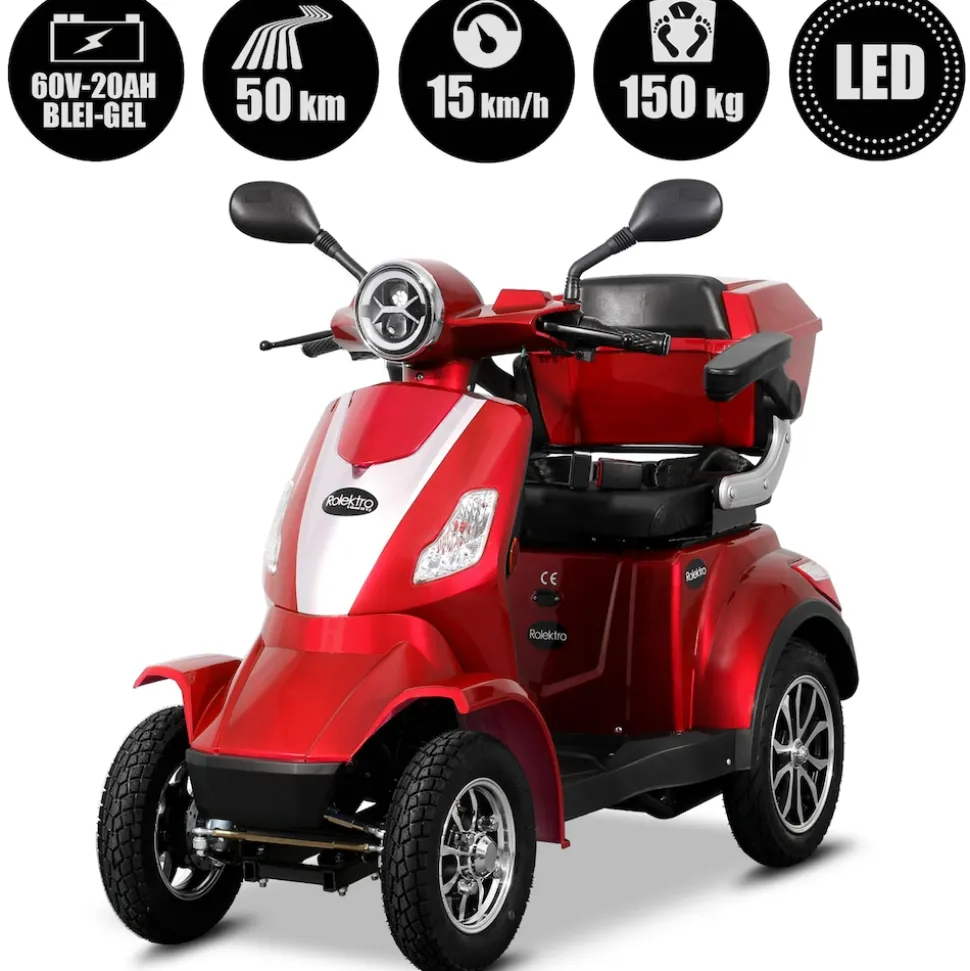 Rolektro E-Quad 15, Rot