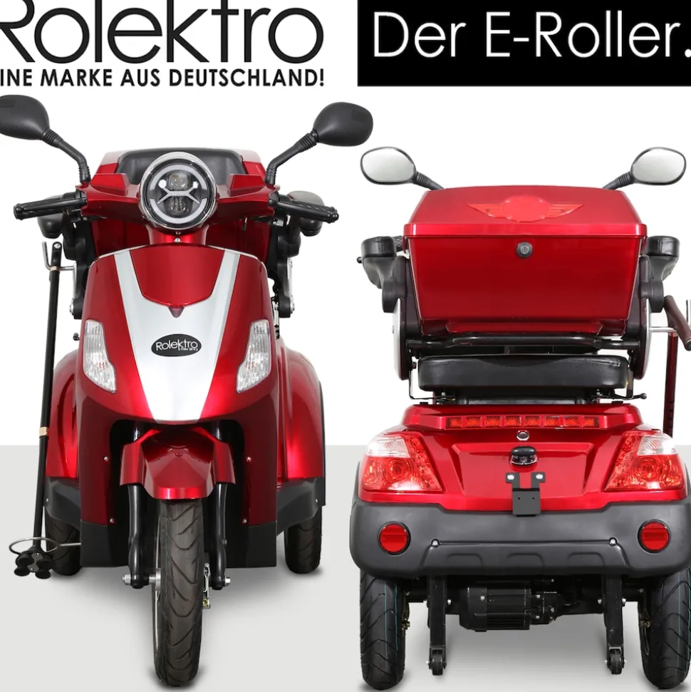 Rolektro E-Trike 25, V.2 in Rot