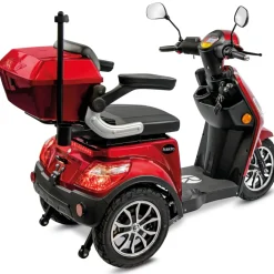 Rolektro, E-Trike 15 V.3 Lithium, Rot, 60-30AH Akku, 1000 Watt