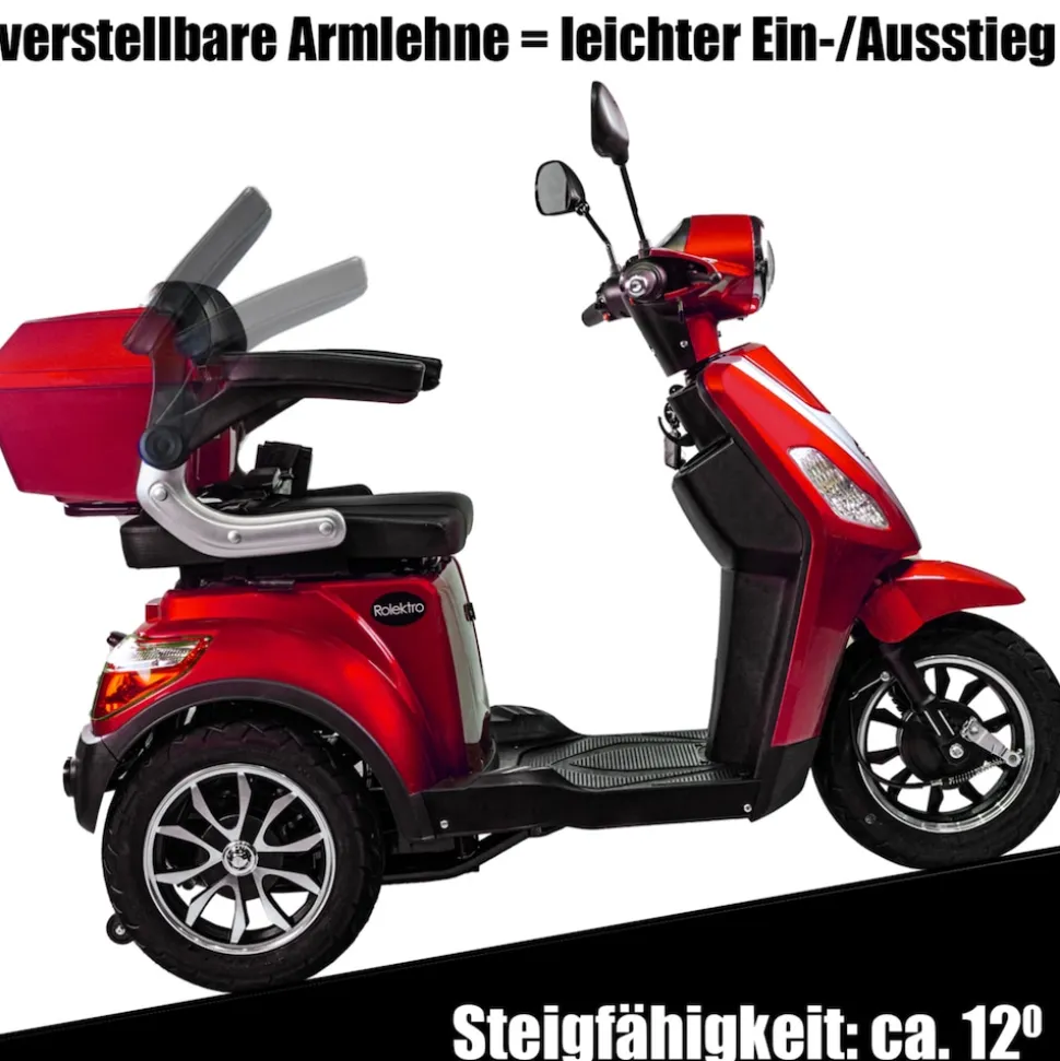 Rolektro E-Trike 25, V.3, Rot