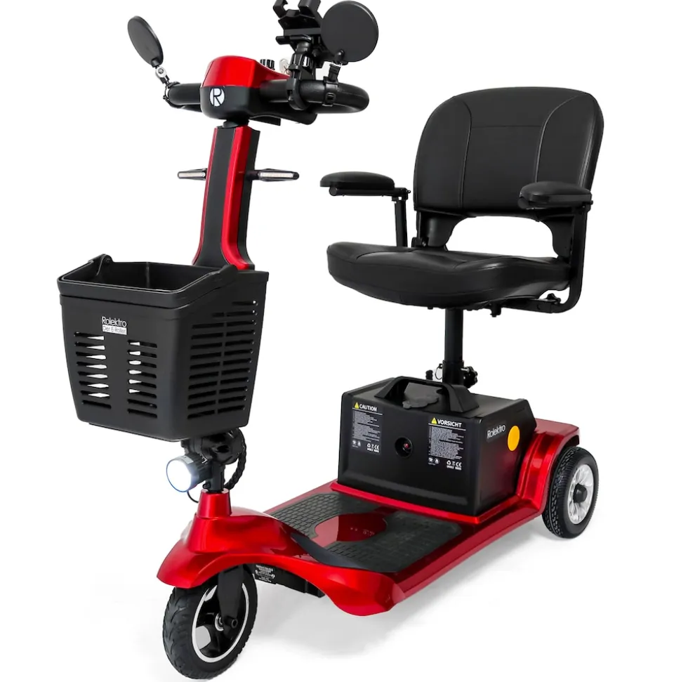 Rolektro, E-Trike 6 V.3, Rot , Lithium-Akku, 300W
