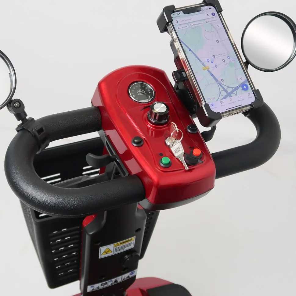 Rolektro, E-Trike 6 V.3, Rot , Lithium-Akku, 300W