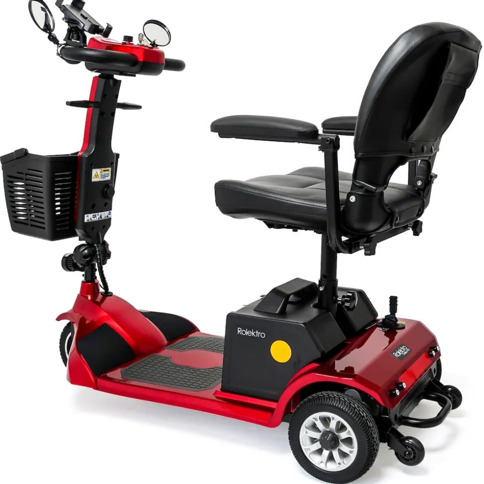Rolektro, E-Trike 6 V.3, Rot , Lithium-Akku, 300W