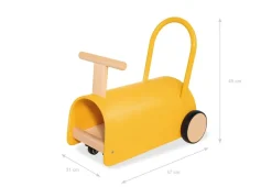 Rutschauto 'Enzo', gelb