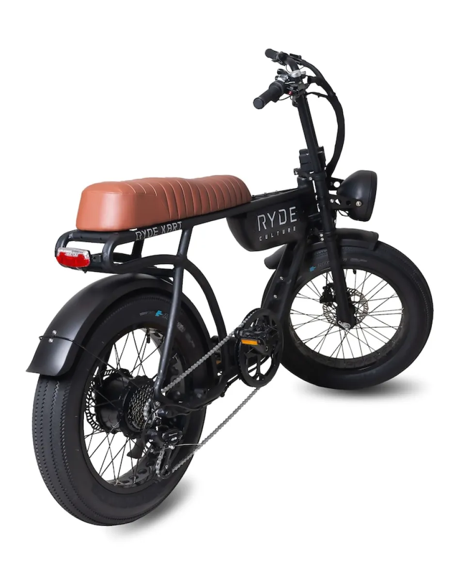 Ryde Culture Lifestyle E-Bike Vintage Brown RydeKart250