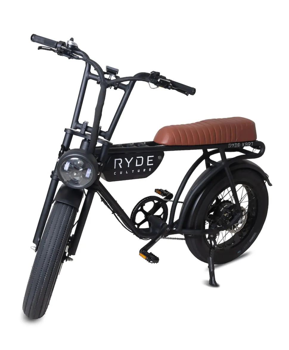 Ryde Culture Lifestyle E-Bike Vintage Brown RydeKart250