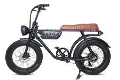 Ryde Culture Lifestyle E-Bike Vintage Brown RydeKart250
