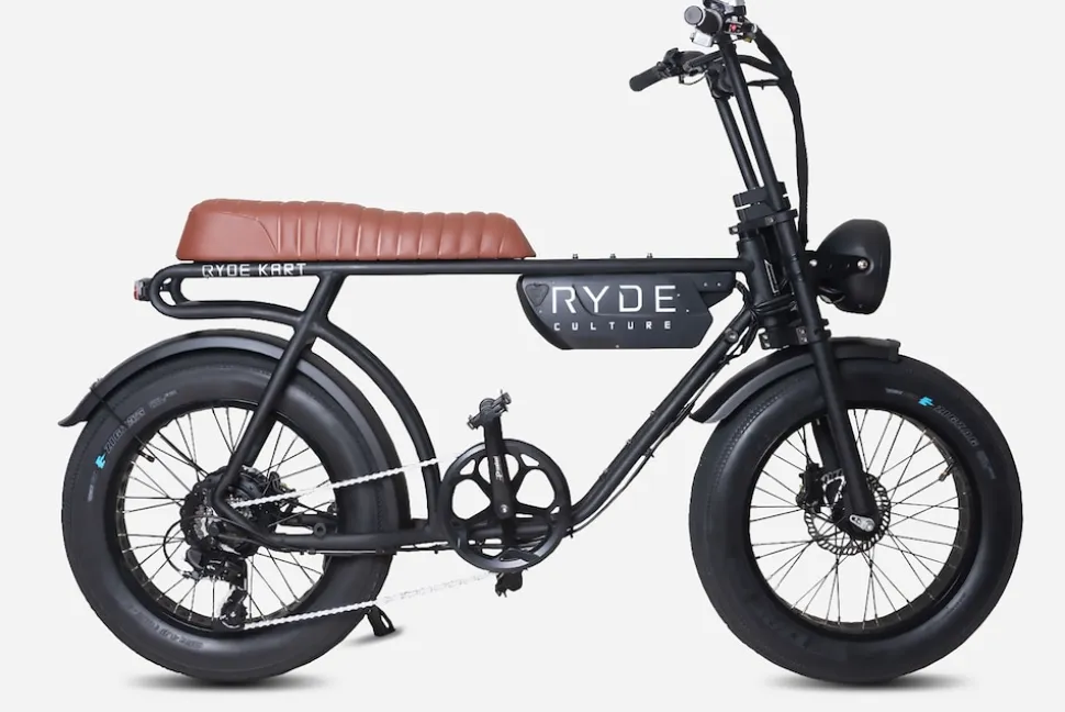 Ryde Culture Lifestyle E-Bike Vintage Brown RydeKart250