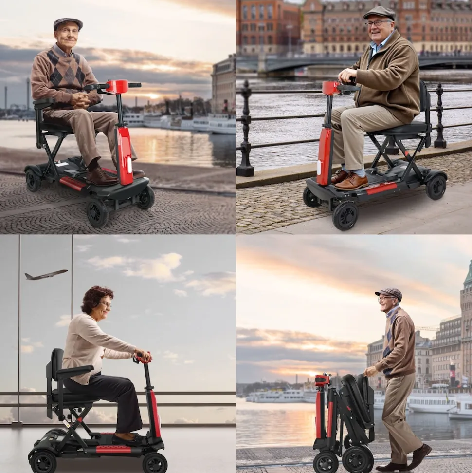 SachsenRAD BestAGE Seniorenmobil Kompakt mit Ein-Knopf-Falttechnik