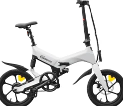 SachsenRAD E-Faltrad F12 Klapprad Ebike Elektrofahrrad Titansilber 16 Zoll