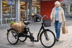 SachsenRAD E-Lastenrad T3A Trio II faltbar mit Alarmanlage