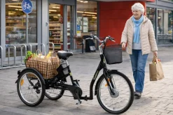 SachsenRAD E-Lastenrad T3A Trio II faltbar mit Alarmanlage