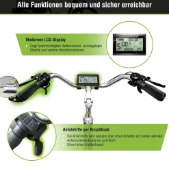 SachsenRAD E-Lastenrad T3A Trio II faltbar mit Alarmanlage