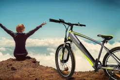 SachsenRAD E-Racing Mountain Bike R8 Flex III für On- und Offroad dunkelgrau 27.5 Zoll