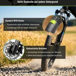 SachsenRAD E-Trekking Bike R8R Flex III für On- und Offroad schwarz