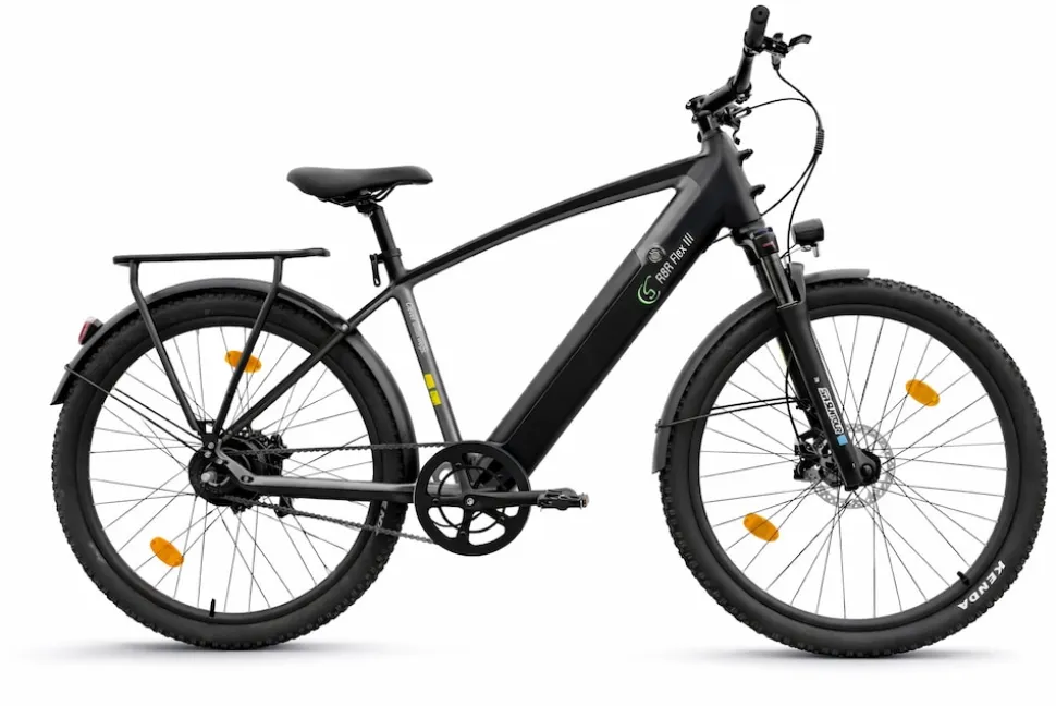 SachsenRAD E-Trekking Bike R8R Flex III für On- und Offroad schwarz