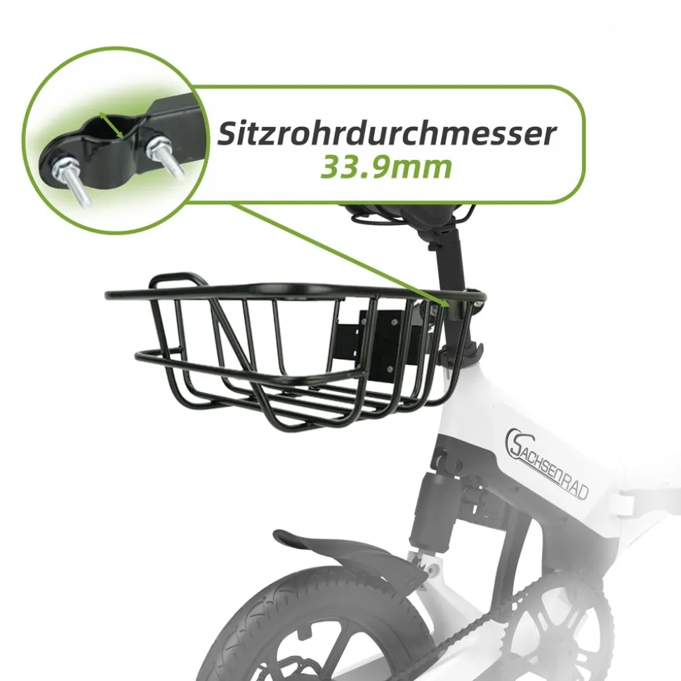 SachsenRAD Fahrradkorb F Pro für SachsenRAD F11 F12