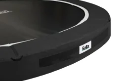 Salta Bodentrampolin Premium Ground Sports - rund - Ø251 cm - Schwarz