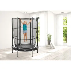 Salta Junior Trampoline für In- und Outdoor - rund - Ø140cm - Schutzrand Schwarz