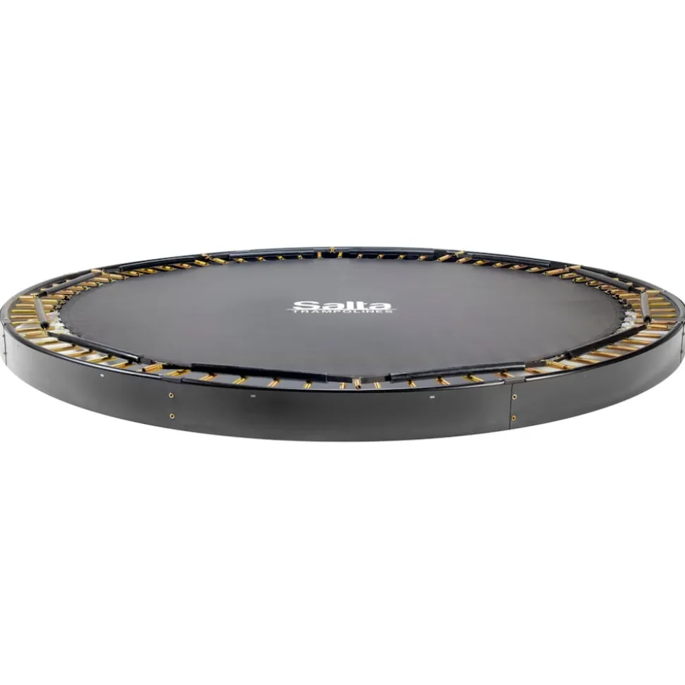 Salta Royal Baseground - rund - Ø251cm - 8,23ft - Schutzrand Schwarz