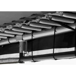 Salta Trampoline - Comfort Edition Ground- rechteckig - 214 x 153cm - Schutzrand Schwarz