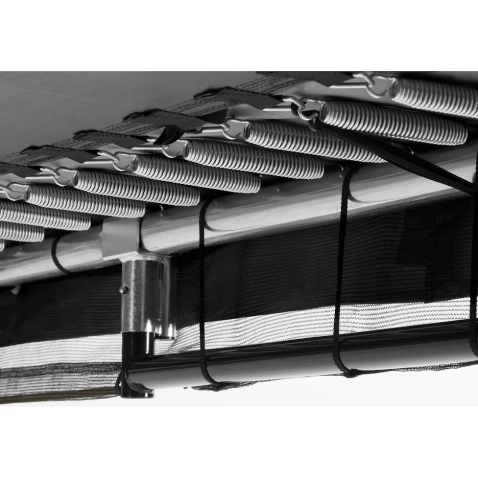 Salta Trampoline - Comfort Edition Ground- rechteckig - 214 x 153cm - Schutzrand Schwarz