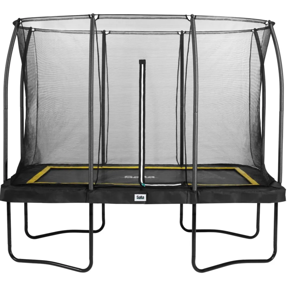 Salta Trampoline - Comfort Edition - rechteckig - 214 x 305cm - 7x10ft - Schutzrand Schwarz
