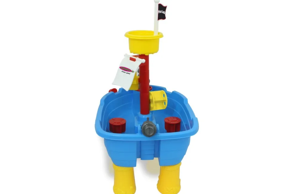 Sand- und Wasserspieltisch Pirat Jack 21 Teile