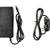 Sans SSLC084V42M Ladegerät Akku E Bike Fahrrad Lithium-Ionen Batterien 42V Koax Fahrradakku Ladegerät Netzstecker